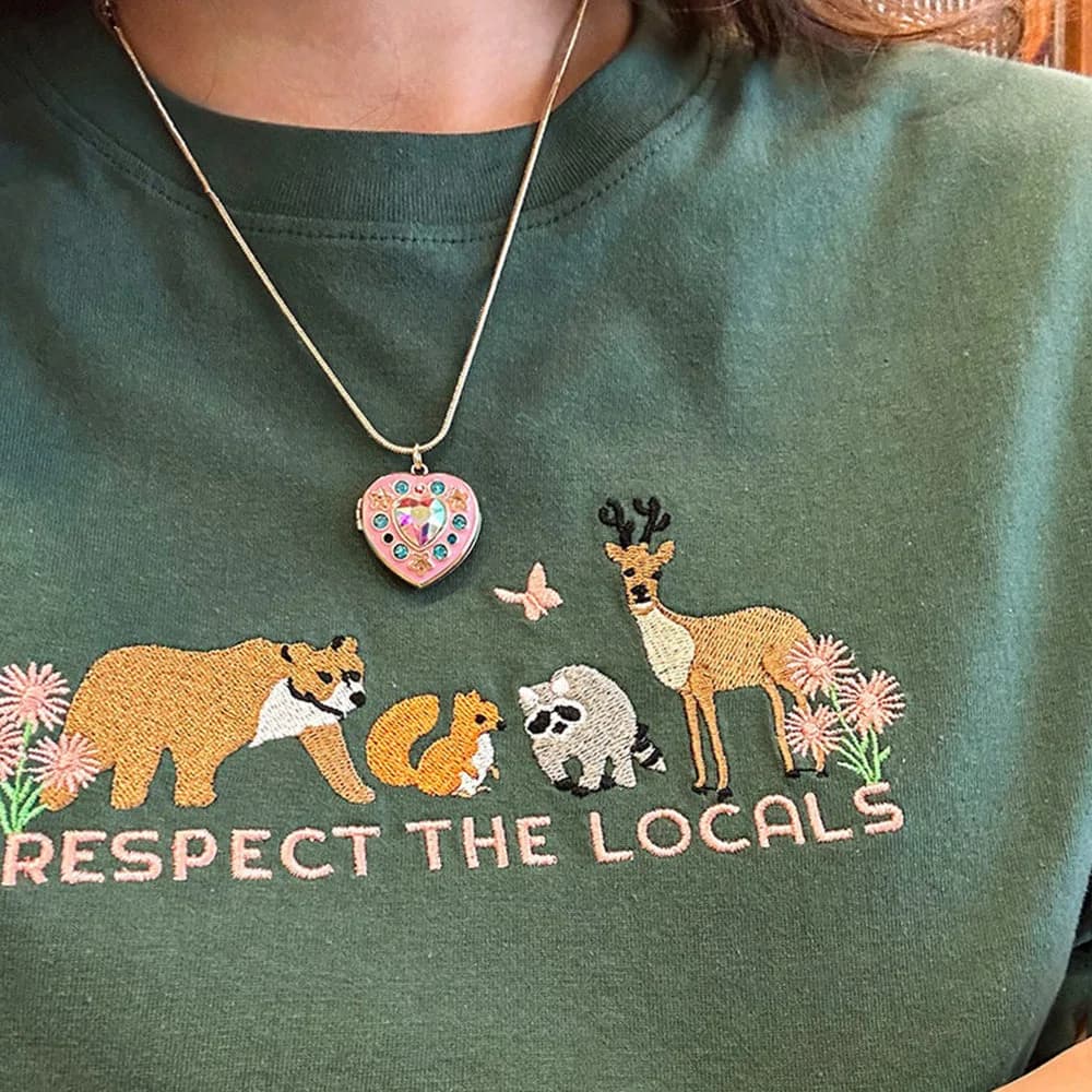 Respect the Locals Forestcore Tee — view 1 Respect the Locals Forestcore Tee — view 1