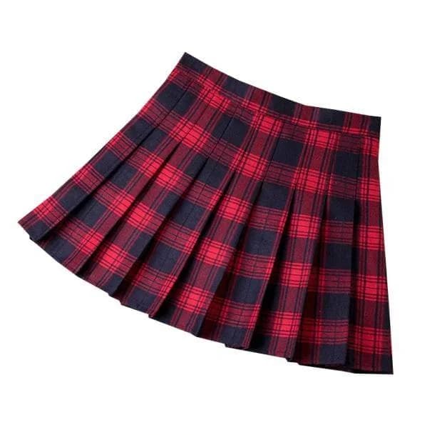 Aesthetic Plaid Skirt — view 2 Aesthetic Plaid Skirt — view 2