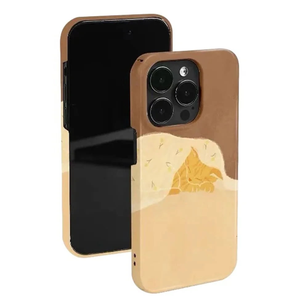 Sleepy Cat iPhone Case — view 2 Sleepy Cat iPhone Case — view 2