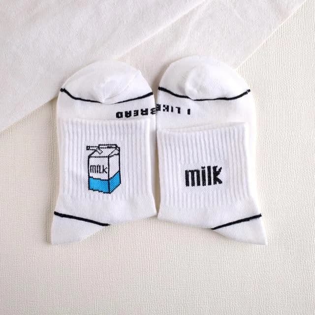 Milk Socks — view 1 Milk Socks — view 1