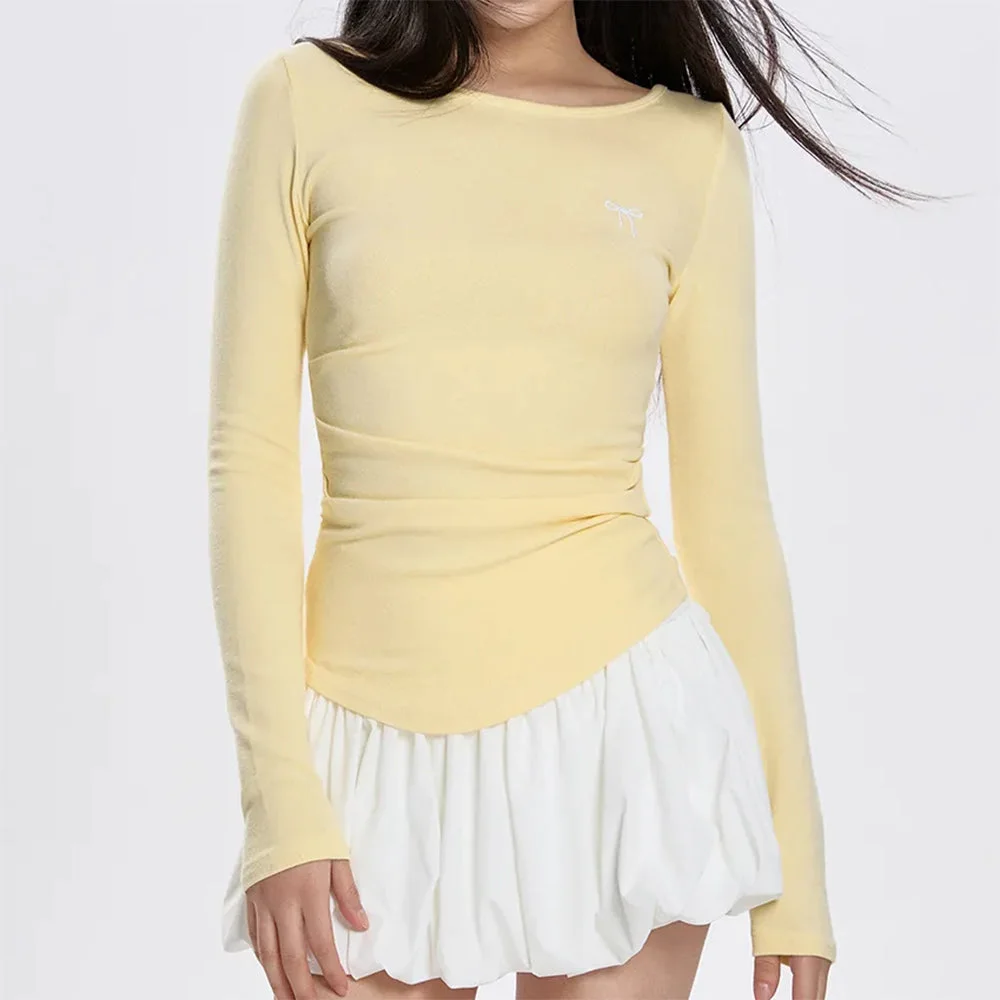 Lemon Pie Long Sleeve Top — view 2 Lemon Pie Long Sleeve Top — view 2
