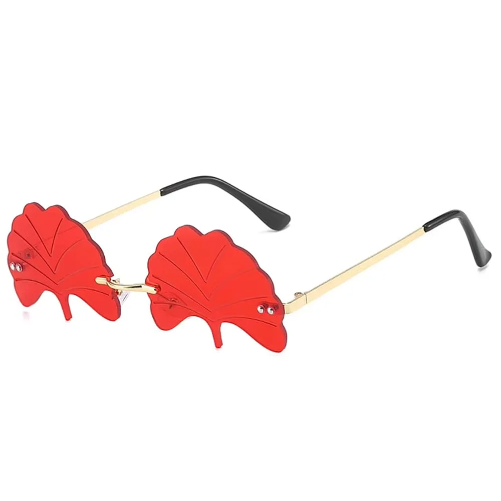 Leaf Shaped Sunglasses — view 3 Leaf Shaped Sunglasses — view 3