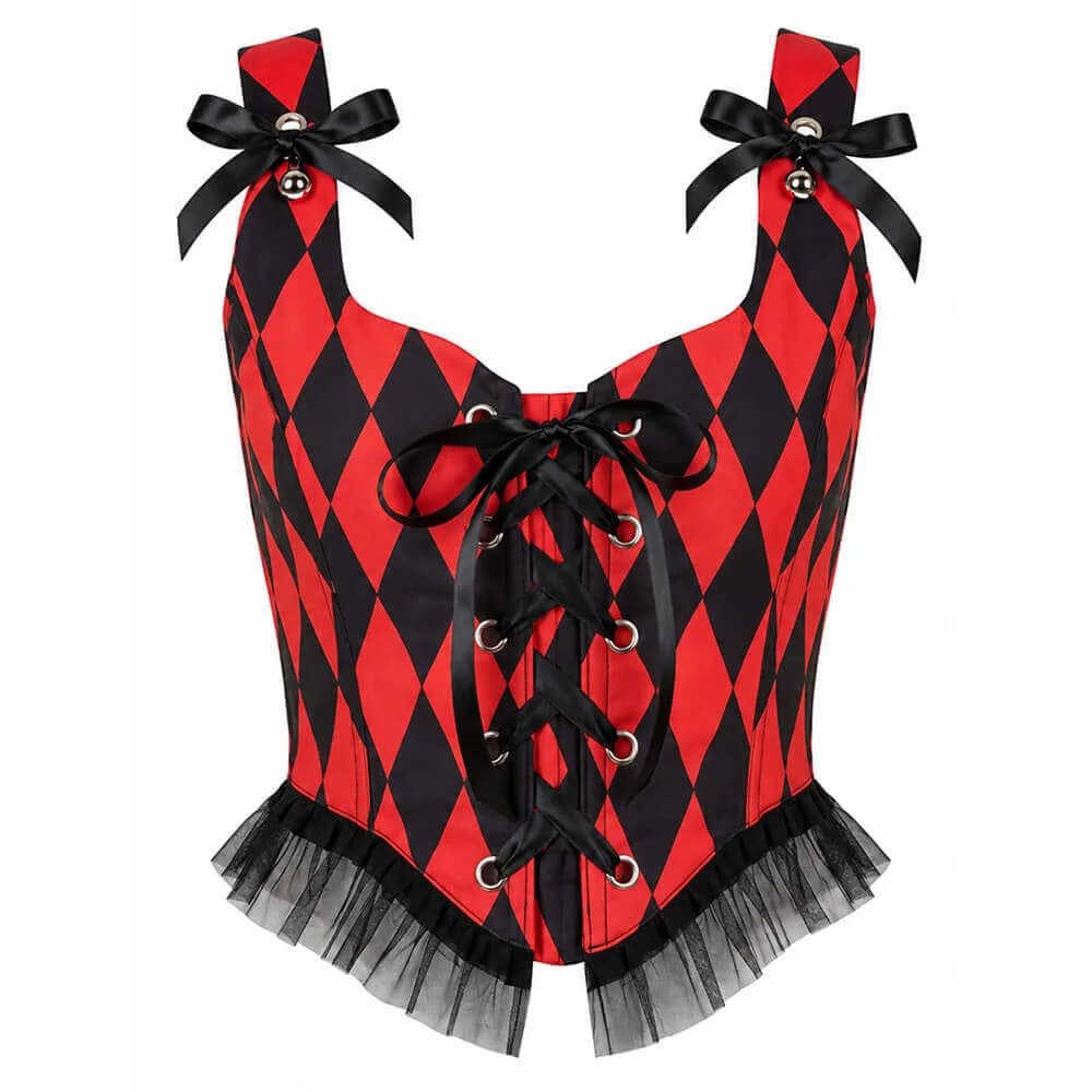 Welcome To The Freakshow Corset Top — view 1 Welcome To The Freakshow Corset Top — view 1