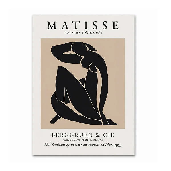 Matisse The Cut-Outs Canvas Posters — view 2 Matisse The Cut-Outs Canvas Posters — view 2
