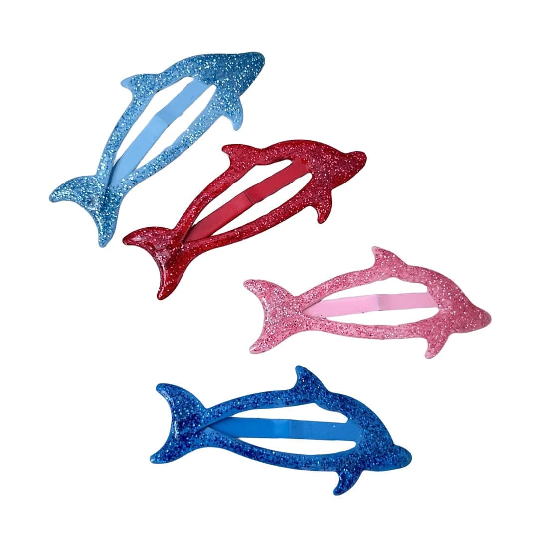 Sparkly Dolphin Y2K Hair Clips — view 1 Sparkly Dolphin Y2K Hair Clips — view 1