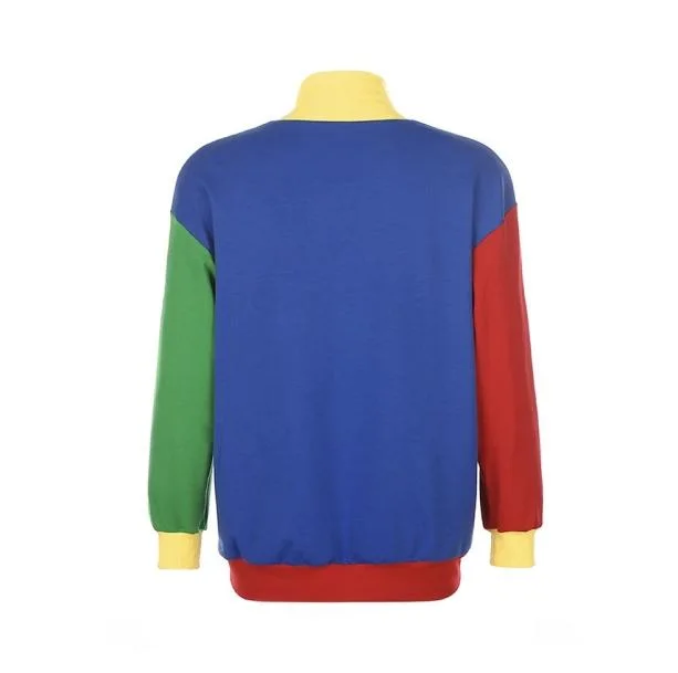 Retro Rainbow Sweatshirt — view 2 Retro Rainbow Sweatshirt — view 2