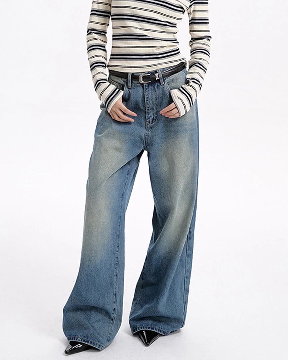 Basic Things Baggy Jeans — view 2 Basic Things Baggy Jeans — view 2