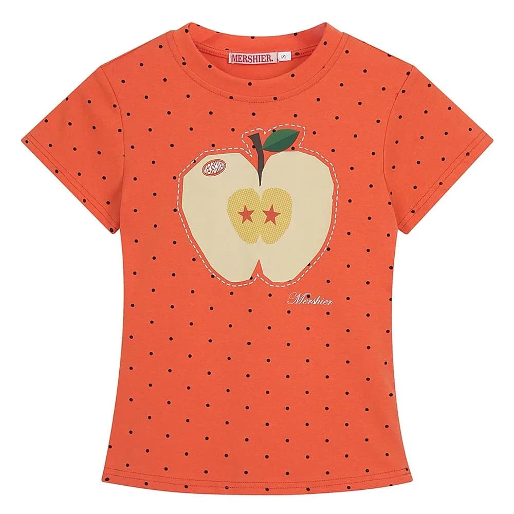 Polka Dot Fruit T-Shirt — view 1 Polka Dot Fruit T-Shirt — view 1