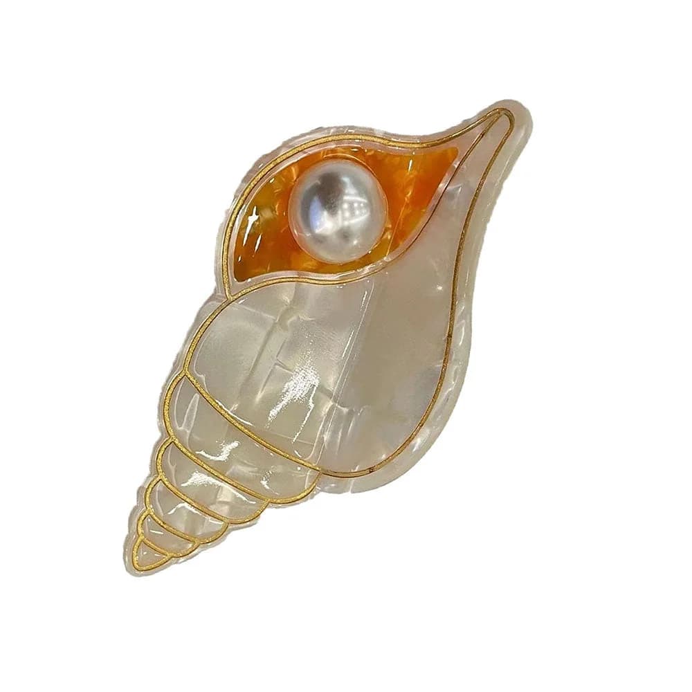 Seashell Mini Hair Clips — view 1 Seashell Mini Hair Clips — view 1