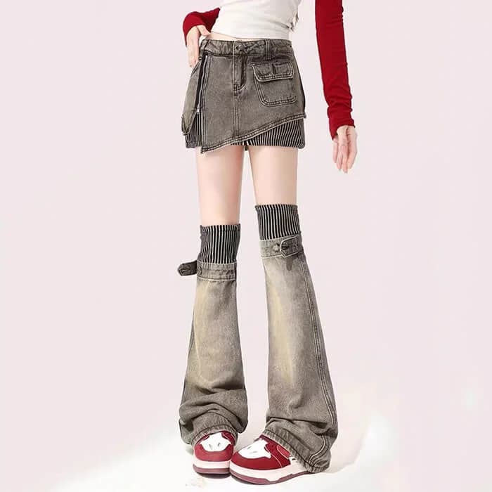 American Dream Skirt & Leg Warmers Set — view 2 American Dream Skirt & Leg Warmers Set — view 2