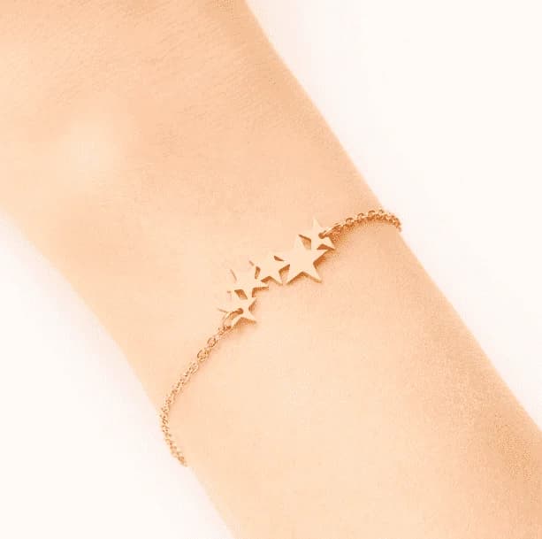 Golden Stars Bracelet — view 2 Golden Stars Bracelet — view 2