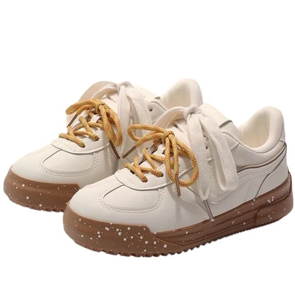 Vanilla Latte Sneakers — view 2 Vanilla Latte Sneakers — view 2