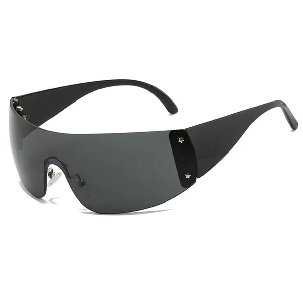 Y2K Rimless Sunglasses — view 2 Y2K Rimless Sunglasses — view 2