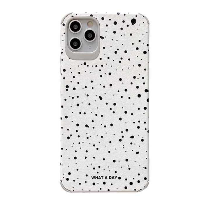 Polka Dots iPhone Case — view 1 Polka Dots iPhone Case — view 1