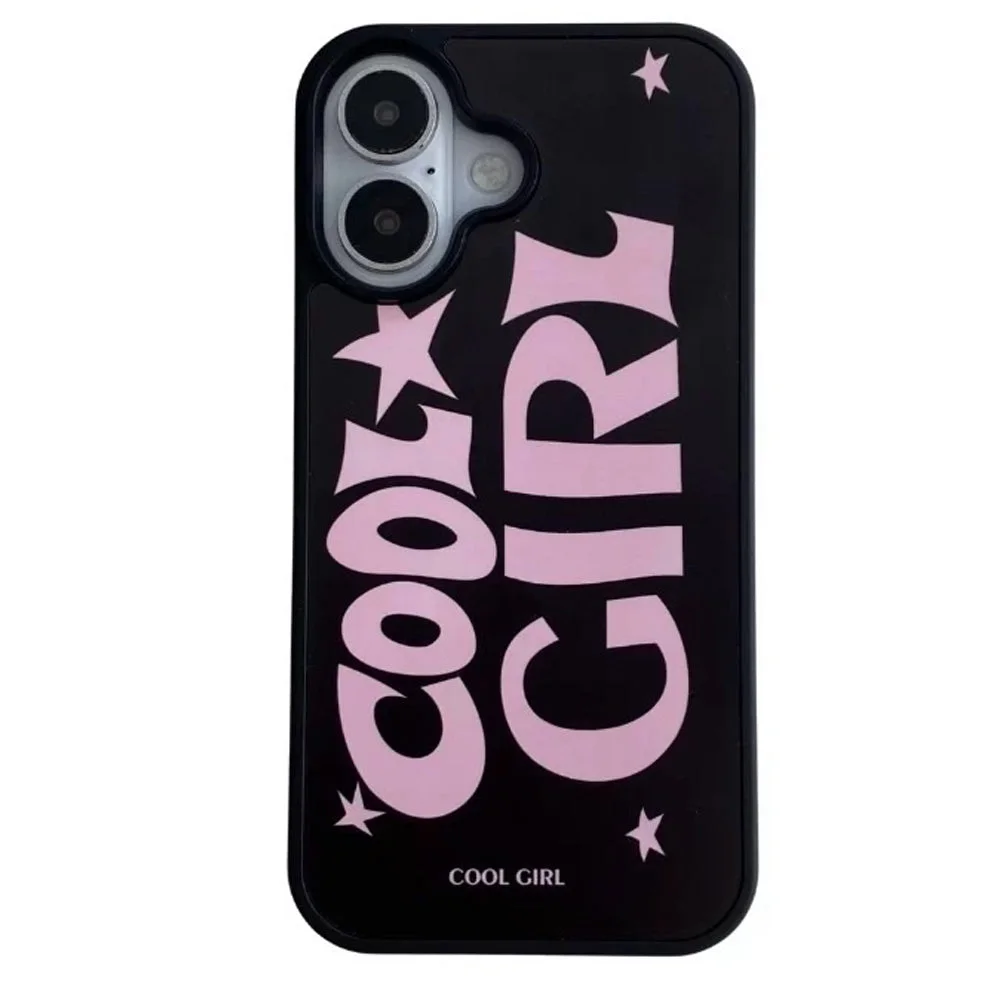 Cool Girl Aesthetic iPhone Case — view 1 Cool Girl Aesthetic iPhone Case — view 1