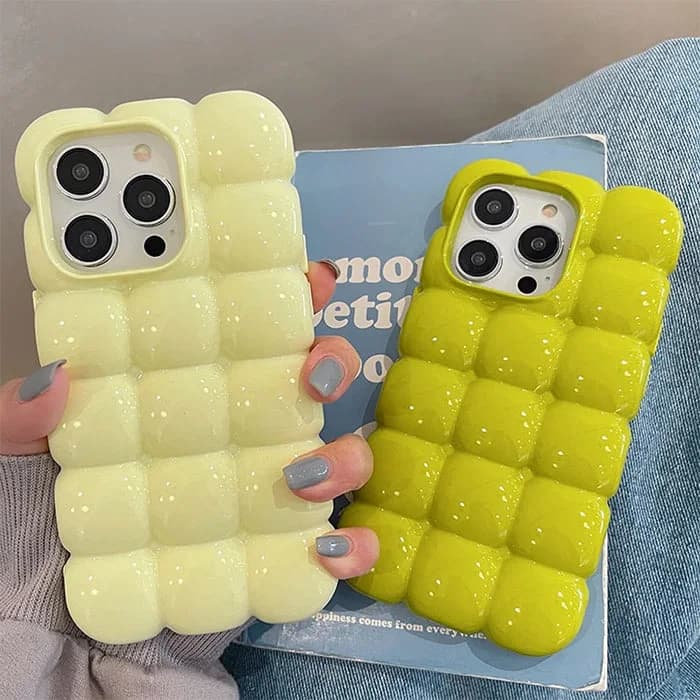 Glossy Bubble iPhone Case — view 1 Glossy Bubble iPhone Case — view 1