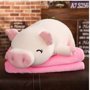 Lazy Pig Plushie — view 2 Lazy Pig Plushie — view 2