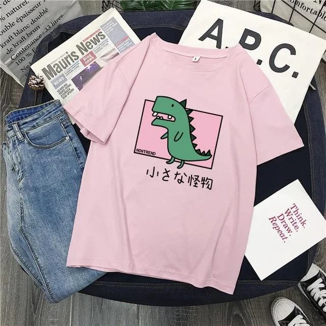 Kawaii Dinosaur T-Shirt — view 3 Kawaii Dinosaur T-Shirt — view 3