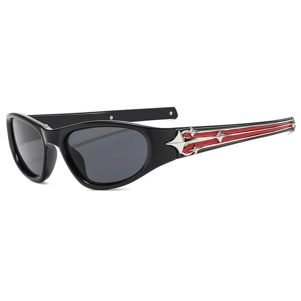 Y2K Cyber Star Sunglasses — view 2 Y2K Cyber Star Sunglasses — view 2