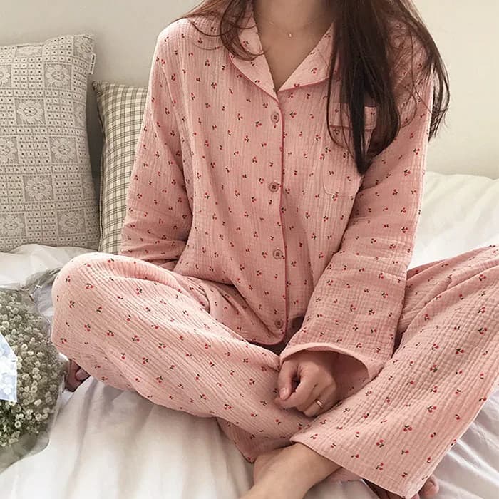 Cherry Pajama Set — view 1 Cherry Pajama Set — view 1