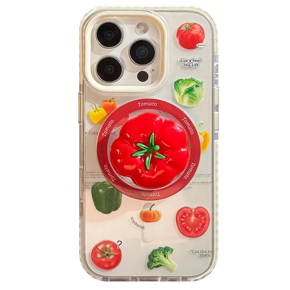 Healthy Vegetables iPhone Case — view 1 Healthy Vegetables iPhone Case — view 1