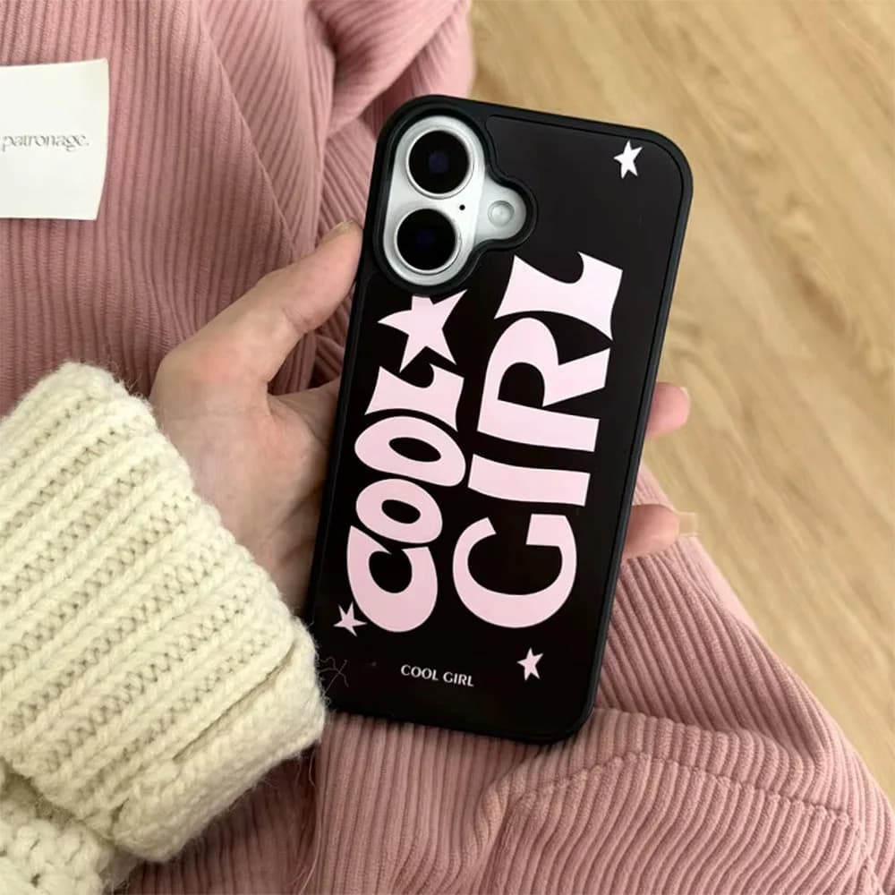 Cool Girl Aesthetic iPhone Case — view 2 Cool Girl Aesthetic iPhone Case — view 2