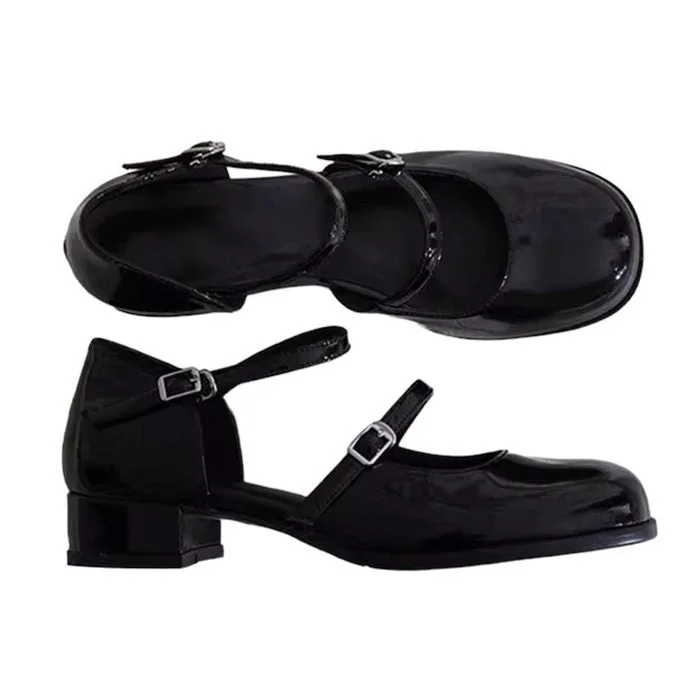 Vintage Aesthetic Mary Jane Sandals — view 2 Vintage Aesthetic Mary Jane Sandals — view 2