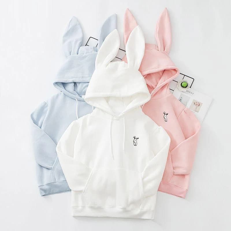 Kawaii Bunny Hoodie — view 1 Kawaii Bunny Hoodie — view 1