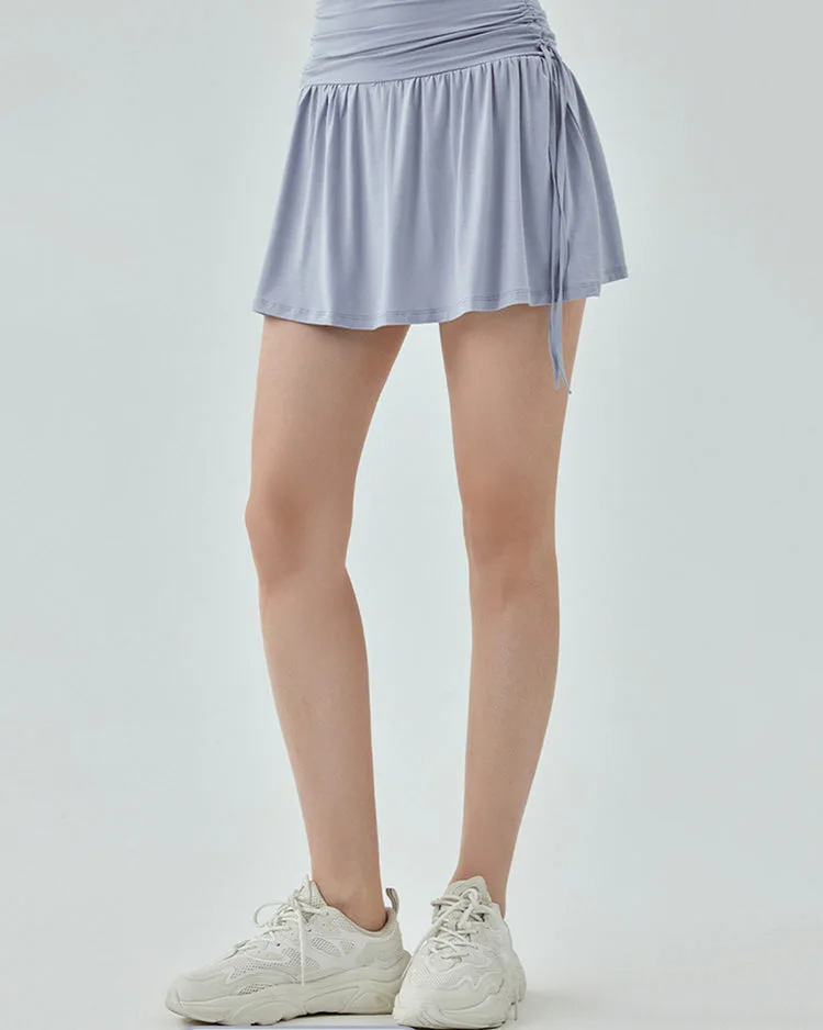 French Sun Tennis Skirt in Lavender — view 3 French Sun Tennis Skirt in Lavender — view 3