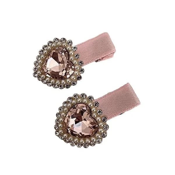 Heart Aesthetic Hair Clips — view 2 Heart Aesthetic Hair Clips — view 2