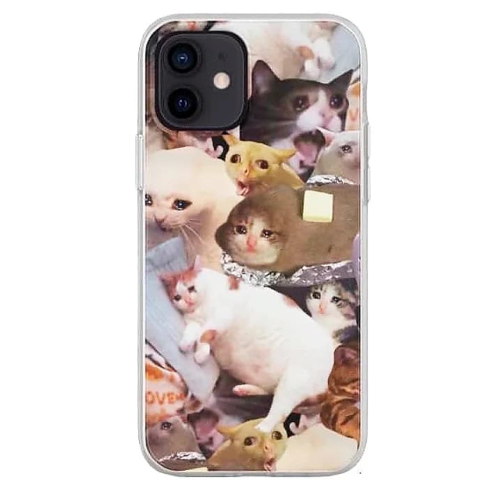 Cat Memes iPhone Case — view 1 Cat Memes iPhone Case — view 1