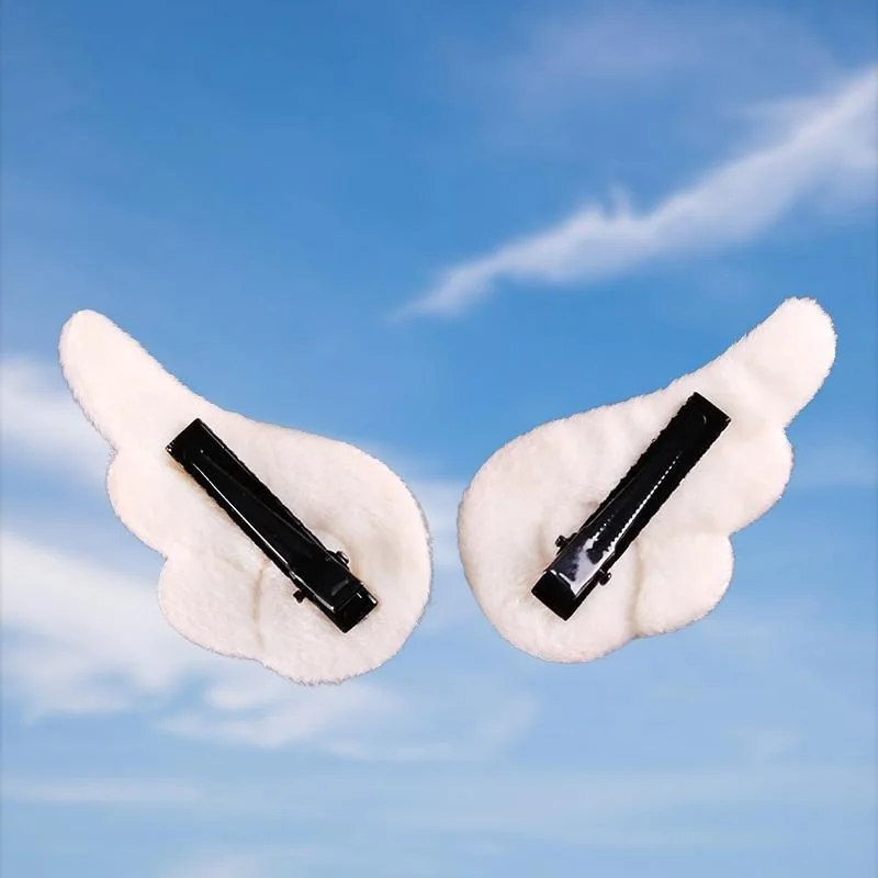 Angel Wings Hair Clips — view 2 Angel Wings Hair Clips — view 2