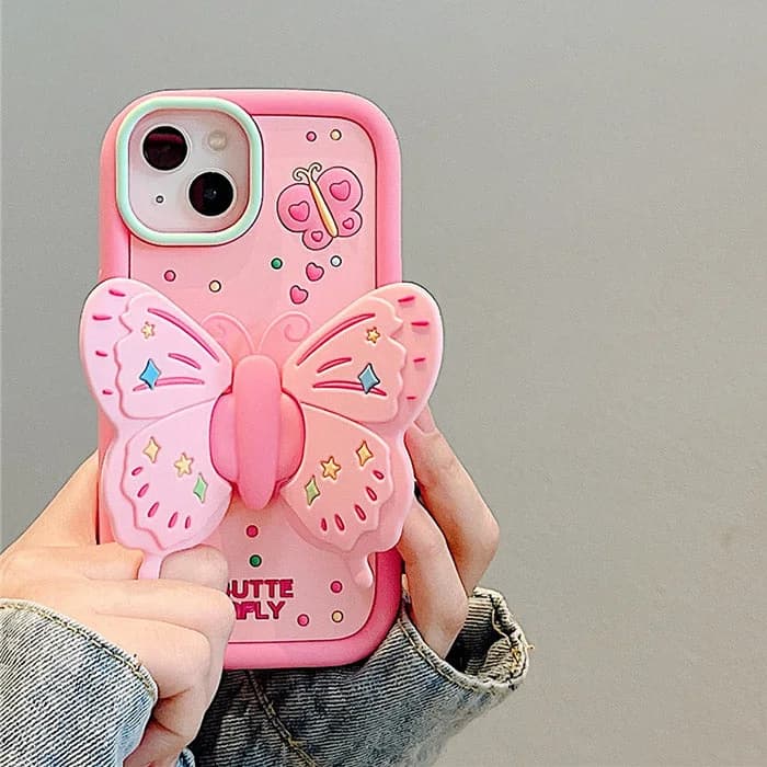 Kidcore Butterfly iPhone Case — view 2 Kidcore Butterfly iPhone Case — view 2