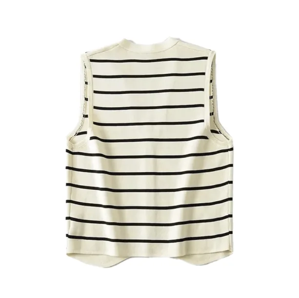 Sailor Knitted Vest — view 2 Sailor Knitted Vest — view 2
