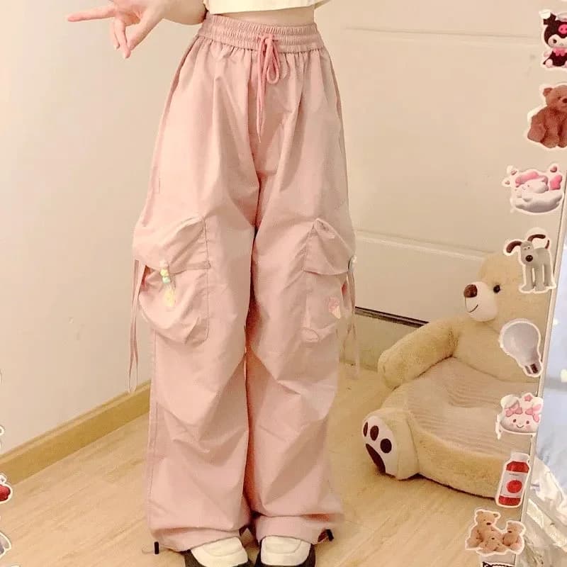 Pastel Cargo Pants — view 2 Pastel Cargo Pants — view 2
