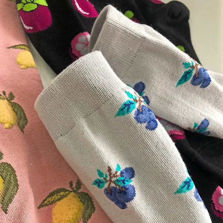 Blueberry Aesthetic Socks — view 2 Blueberry Aesthetic Socks — view 2