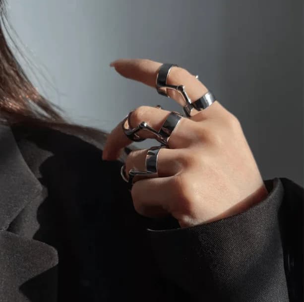 Grunge Knuckle Ring — view 1 Grunge Knuckle Ring — view 1