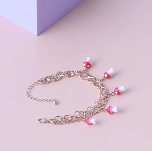 Mushroom Bracelet — view 2 Mushroom Bracelet — view 2