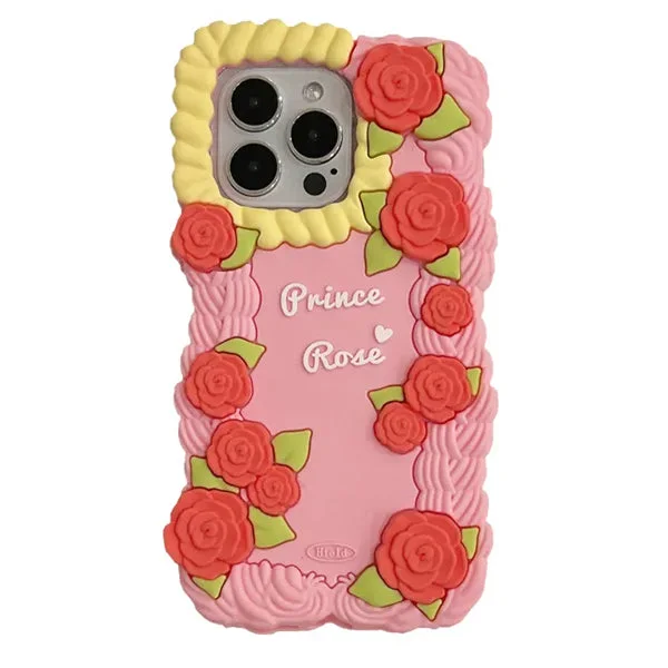Prince Rose iPhone Case — view 1 Prince Rose iPhone Case — view 1