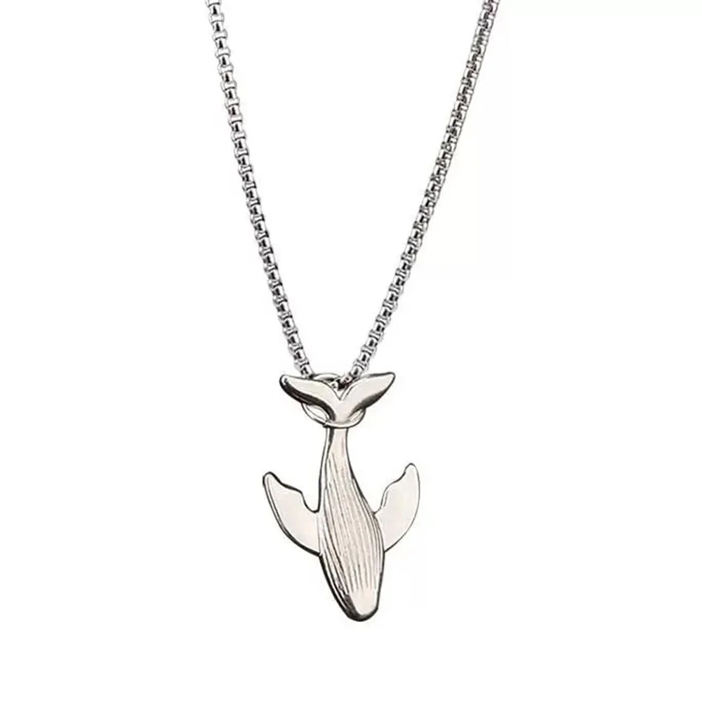 Whale Pendant Necklace — view 1 Whale Pendant Necklace — view 1