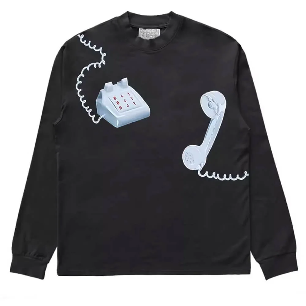 Old School Phone Aesthetic Sweatshirt — view 1 Old School Phone Aesthetic Sweatshirt — view 1
