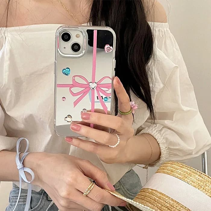 Gift Bow iPhone Case — view 2 Gift Bow iPhone Case — view 2