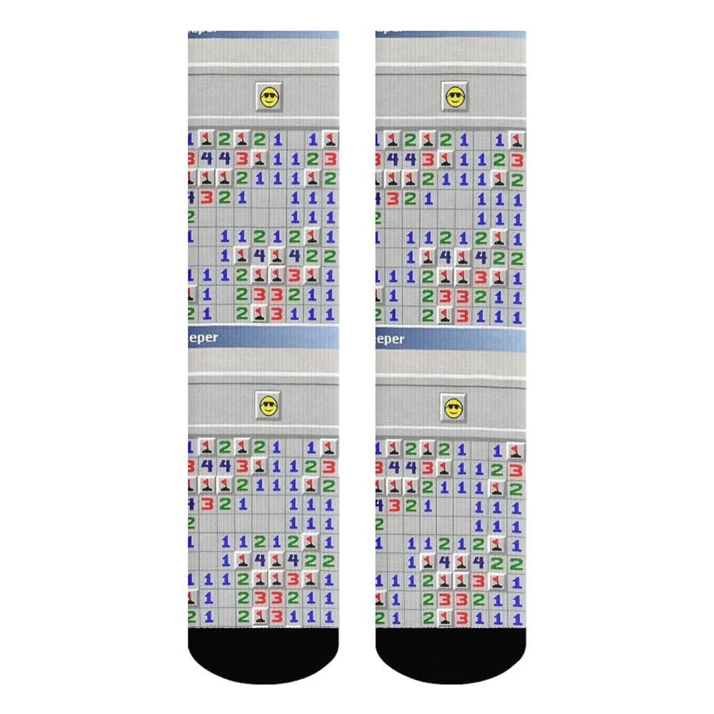 Retro Gaming Crew Socks — view 2 Retro Gaming Crew Socks — view 2