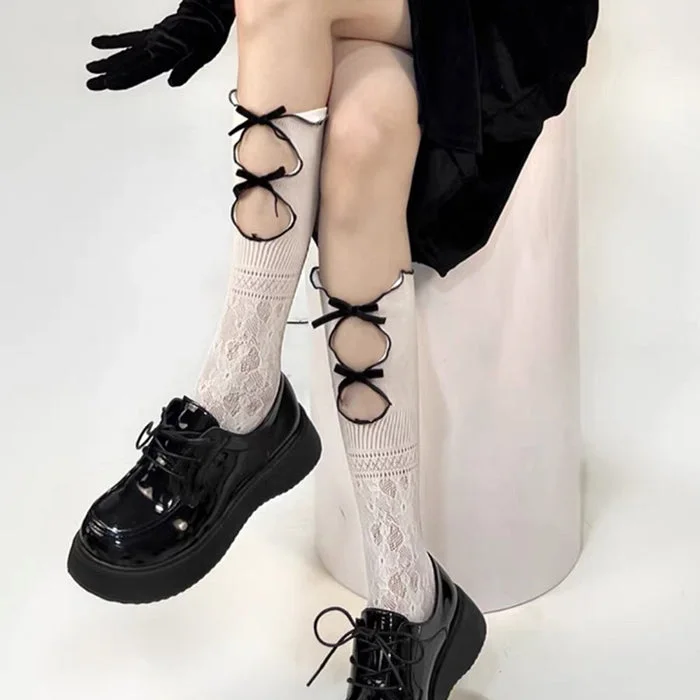 French Girl Ruffle Socks — view 2 French Girl Ruffle Socks — view 2