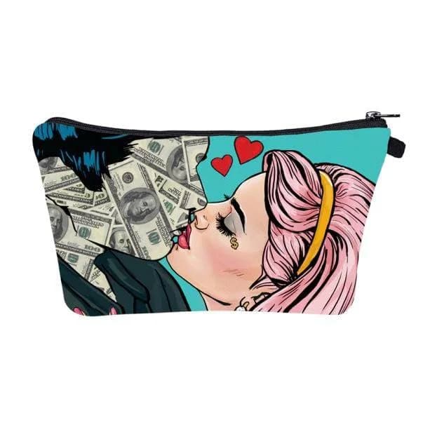 Kiss Makeup Bag — view 1 Kiss Makeup Bag — view 1