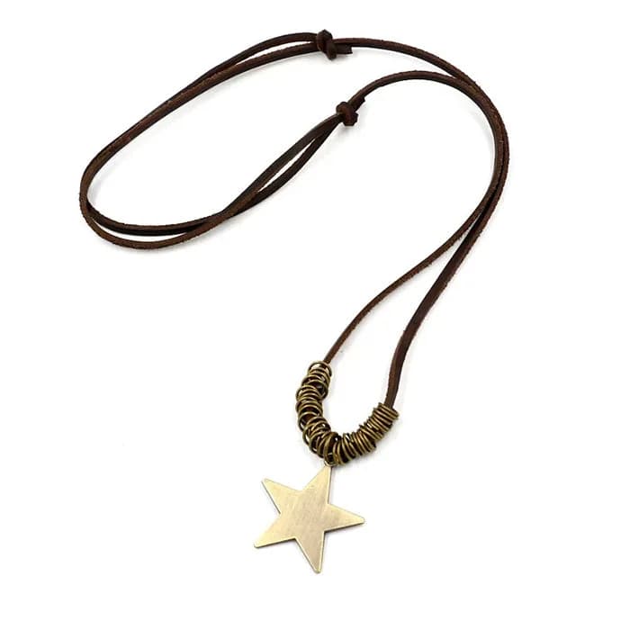Fairy Grunge Star Necklace — view 2 Fairy Grunge Star Necklace — view 2