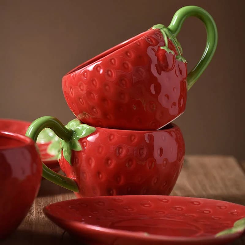 Strawberry Coffee Mug — view 1 Strawberry Coffee Mug — view 1