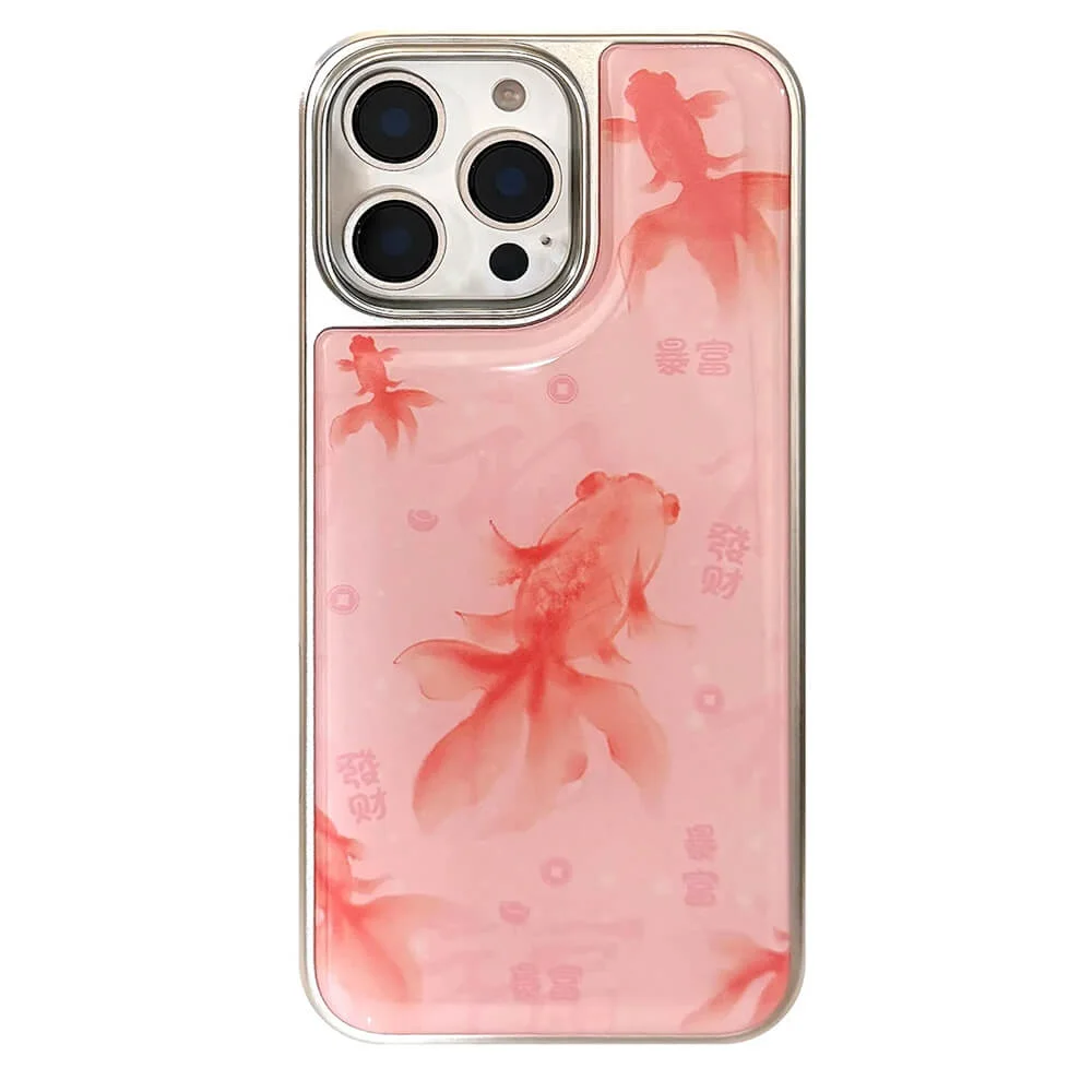 Goldfish Print iPhone Case — view 1 Goldfish Print iPhone Case — view 1