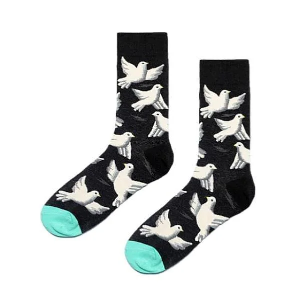 Flying Pigeon Socks — view 1 Flying Pigeon Socks — view 1
