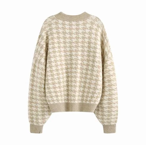 Aesthetic Khaki Sweater — view 2 Aesthetic Khaki Sweater — view 2